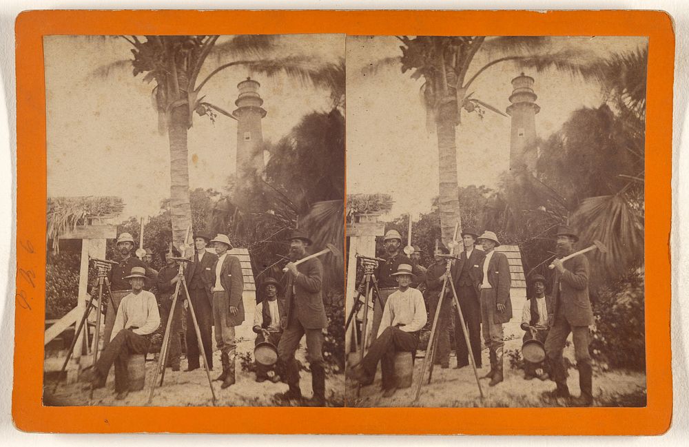 Mr. Kreamer's Civil Engineers party, Lake Worth or Indian River, Florida by Spencer and Armour