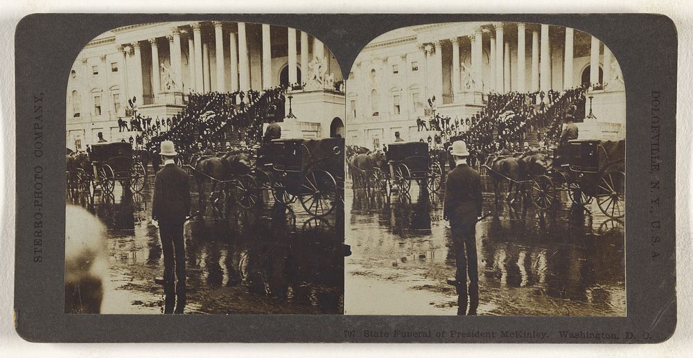 State Funeral of President McKinley, Washington, D.C. by Sterro Photo Company
