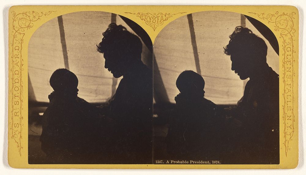 A Probable President, 1878. by S R Stoddard