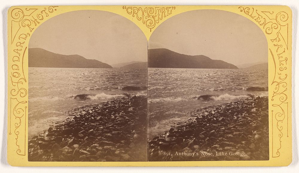 Anthony's Nose, Lake George. by S R Stoddard