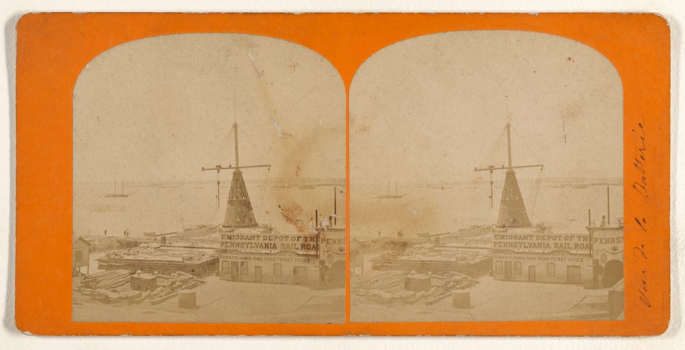 View from the Battery. [New York City] by George W Thorne