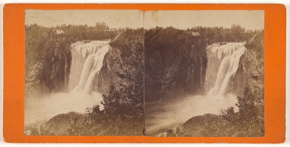 Falls of Montmorency. by L P Vallée