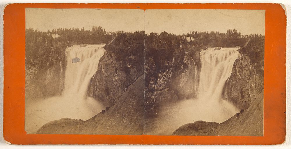 Falls of Montmorency by L P Vallée