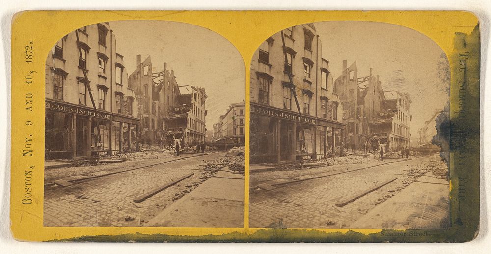 Summer Street. [The Summer Street Fire. Boston, Nov. 9 and 10, 1872.]