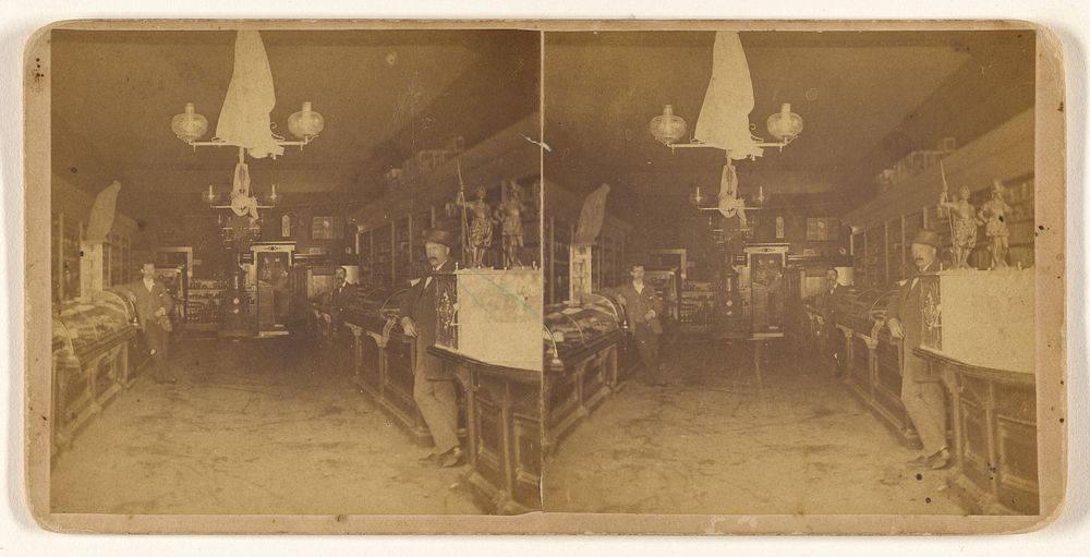 Interior of a general store