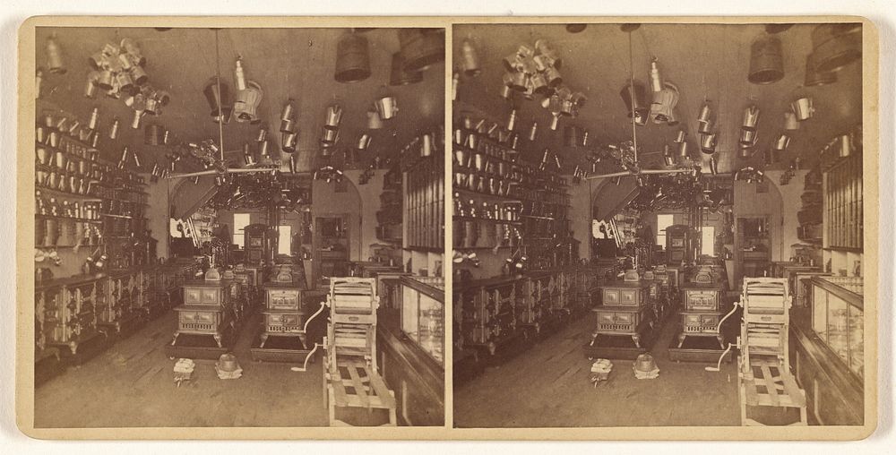 Interior of a general store