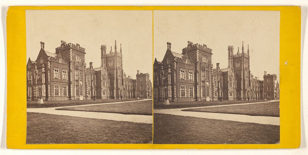 Queen's College Belfast. by George Washington Wilson
