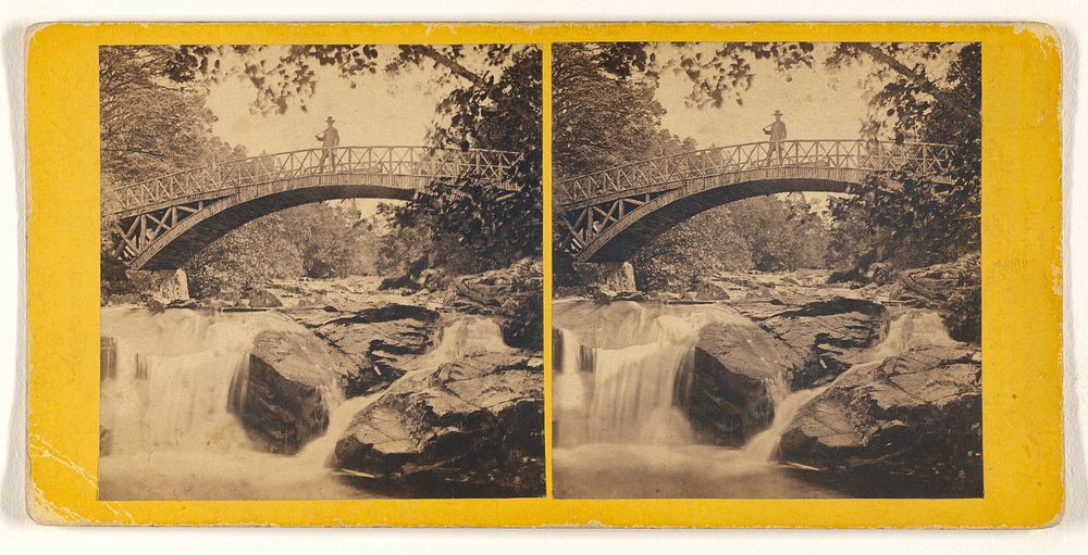 Falls of the Garr-valt, Braemar. by George Washington Wilson