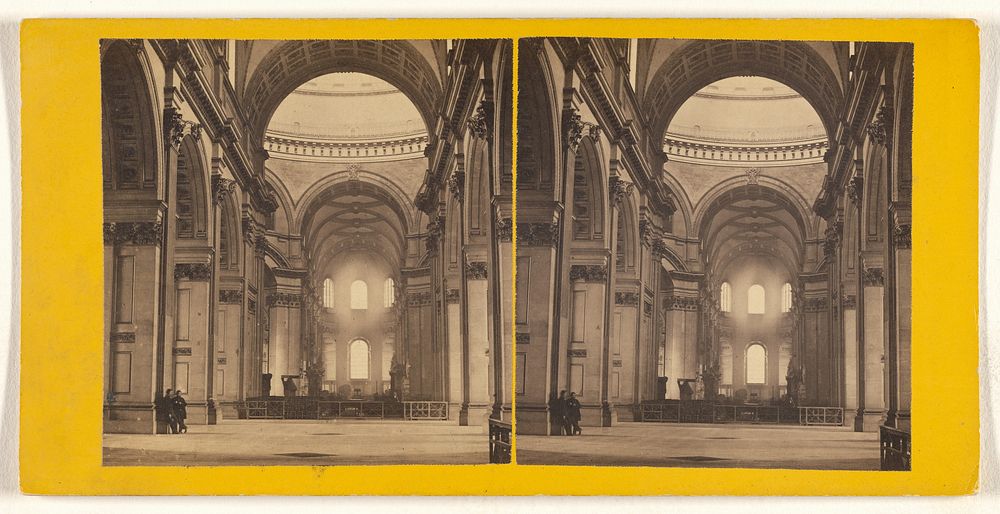 Interior of St. Paul's Cathedral. by George Washington Wilson