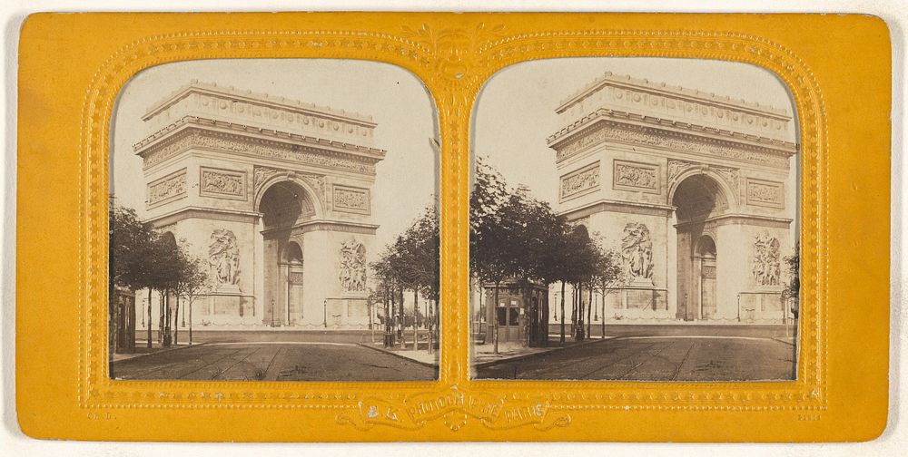Arc de Triomphe de l'Etoile, Paris by Adolphe Block