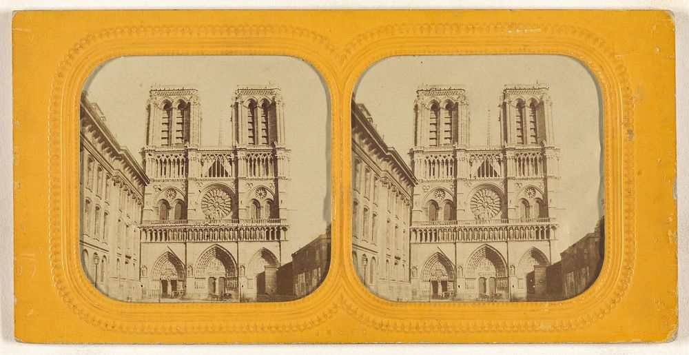 Notre Dame, Paris by Jules Marinier and E Dethan