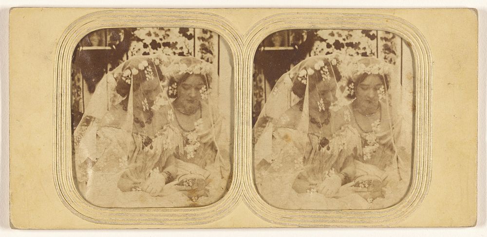 Two women in wedding dresses