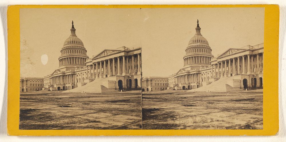 Capitol of U.S. by George D Wakely