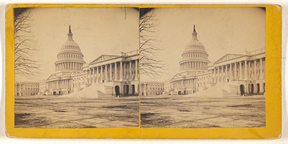 National Capitol of U.S. by George D Wakely