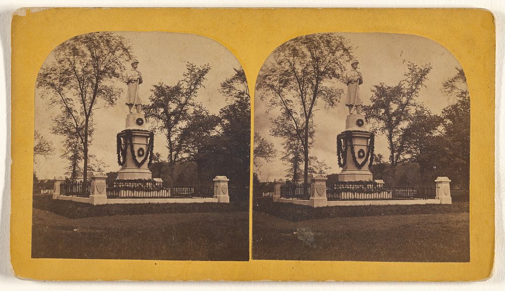 Soldiers' Monument by Webster