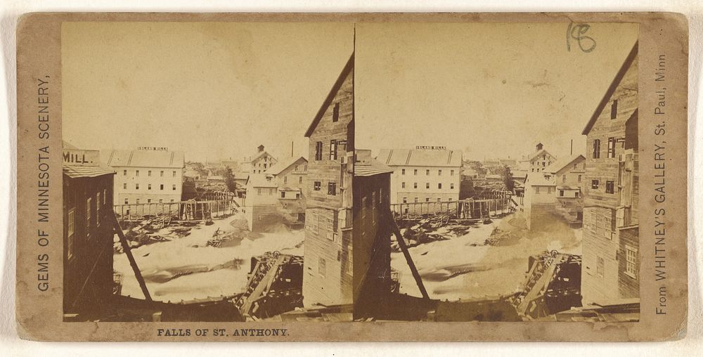 Falls of St. Anthony. by J E Whitney