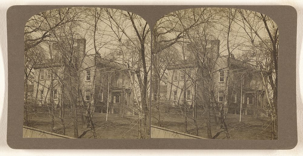 Olcott House on Ten Broek St. Albany N.Y. by Julius M Wendt