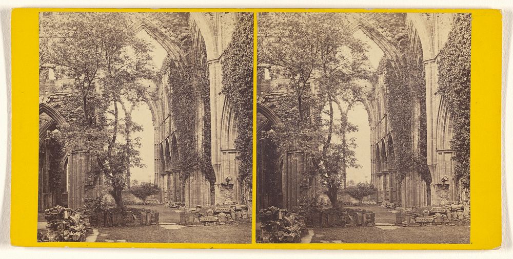 Tintern Abbey: The Interior looking East. by Alexander Wilson