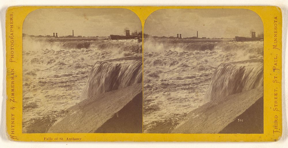 Falls of St. Anthony by Charles A Zimmerman