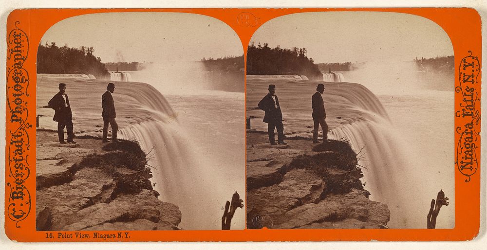 Point View, Niagara, N.Y. by Charles Bierstadt
