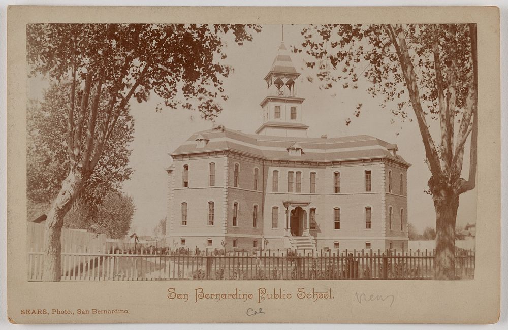 San Bernardino Public School. by Charles L Sears