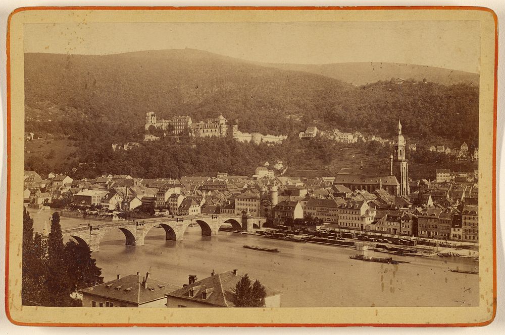 View of Heidelberg, Germany by Eduard Lange