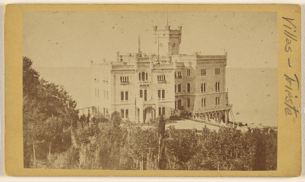 View of Maximillian's Palace - Trieste [Miramar]