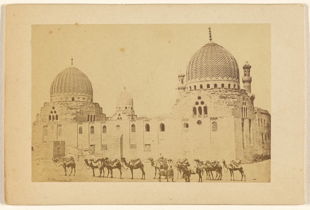Mosquee Sultan Barkouk. by Wilhelm Hammerschmidt