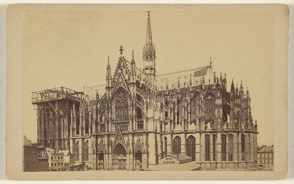 The Dom in Cologne... by J H Schonscheidt