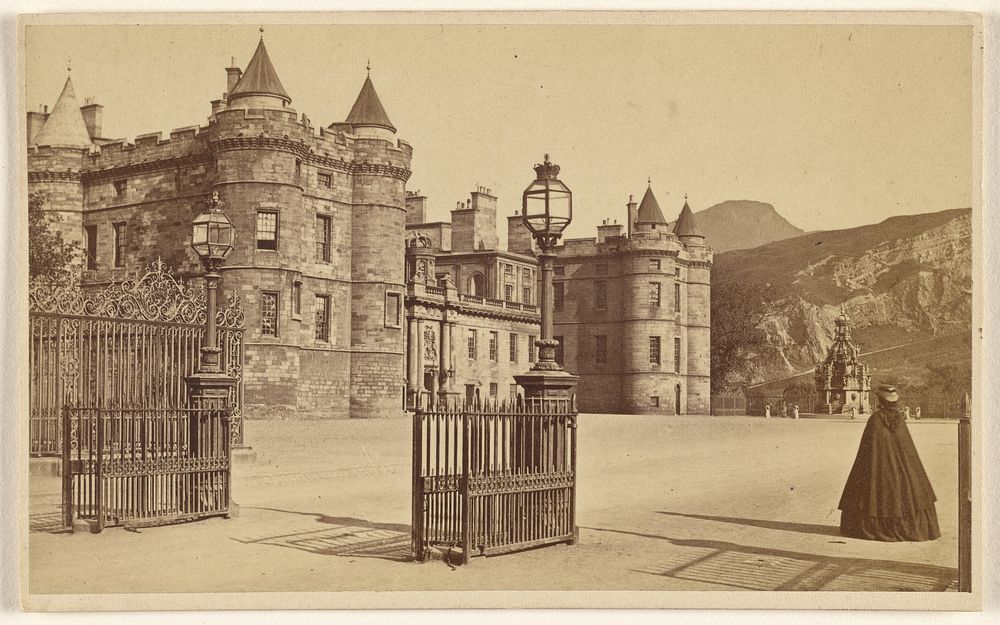 Palace of Holyrood, Edinburgh, Scotland by Archibald Burns