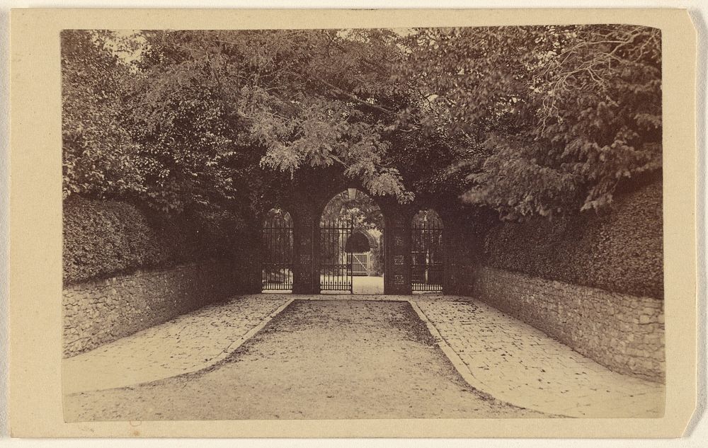 Entrance to Dairy Arundel Castle. by James Russell and Sons