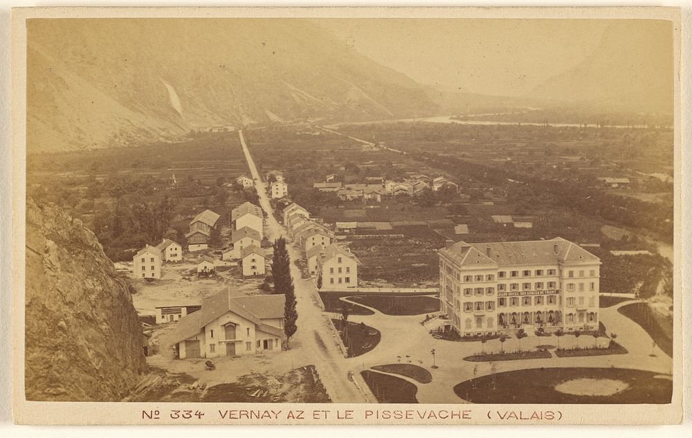Vernay Az Et Le Pissevache (Valais) by A Garcin
