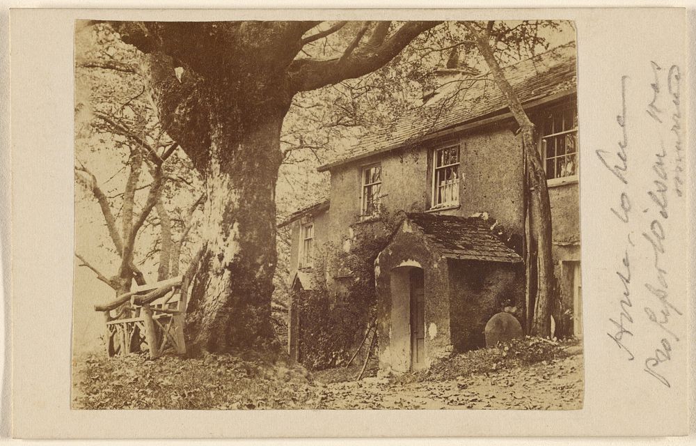 House where Professor Wilson was married - near Ambleside 15 Sept. 65.