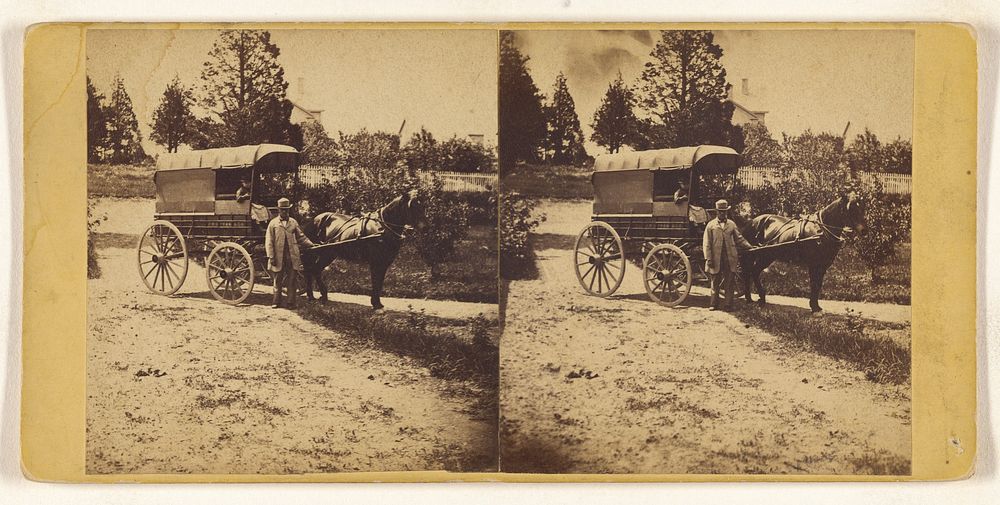 J.H. Upton, Horse & Wagon