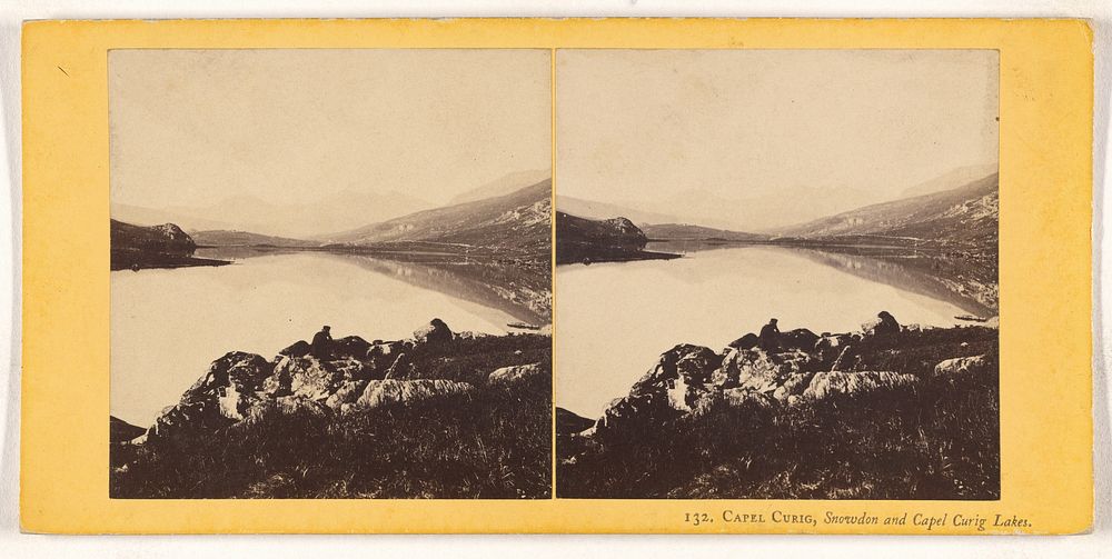 Capel Curig, Snowdon and Capel Curig Lakes.