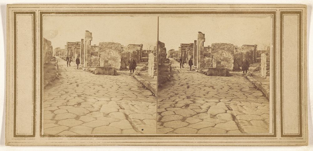 Street of Herculaneum, Gate of (---illeg.)