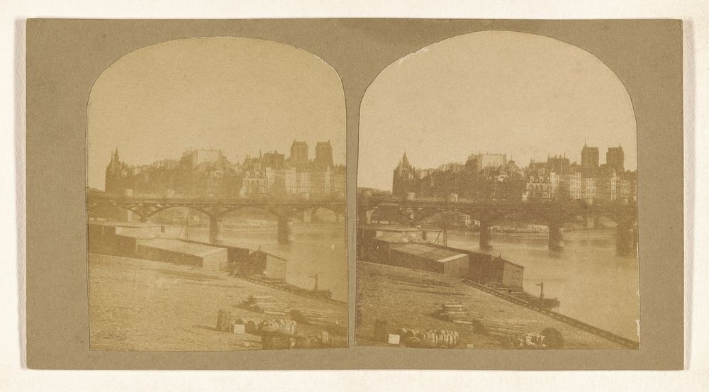 View of The Seine, Paris, France by André H Orange