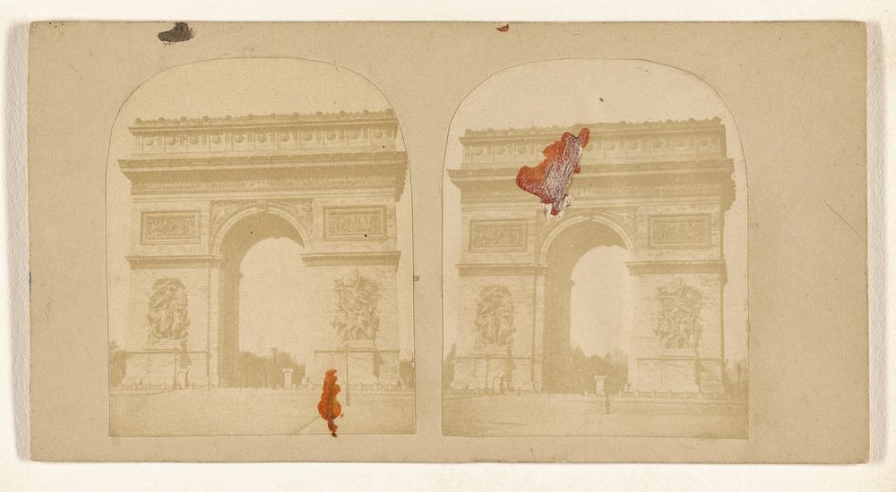 Arc de Triomphe De L'Etoile. (No. 1) by André H Orange