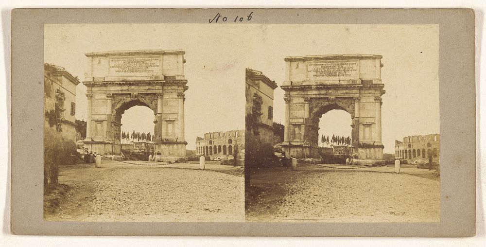 Arc de Titus, a Rome