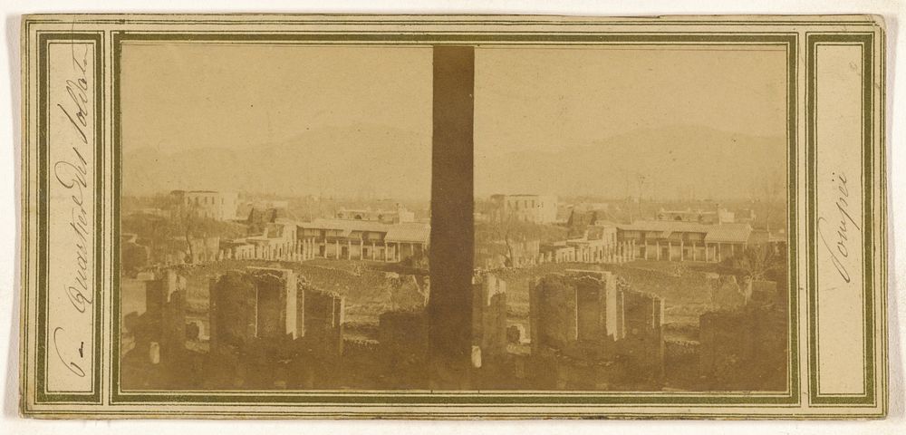 Le Quartier des Soldats, Pompeii