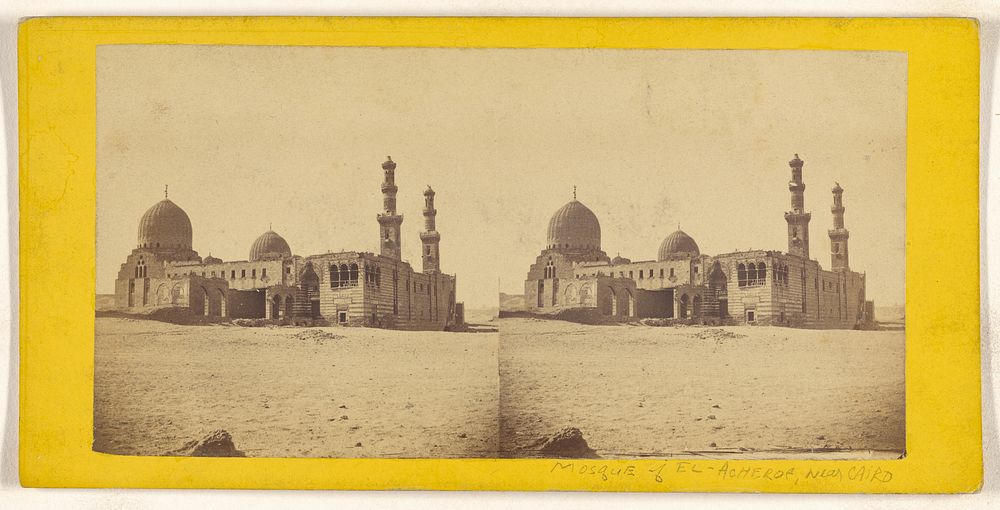 Mosquee d'El-Acheraf, pres du Caire; tombeaux des Kalifes (Egypte).