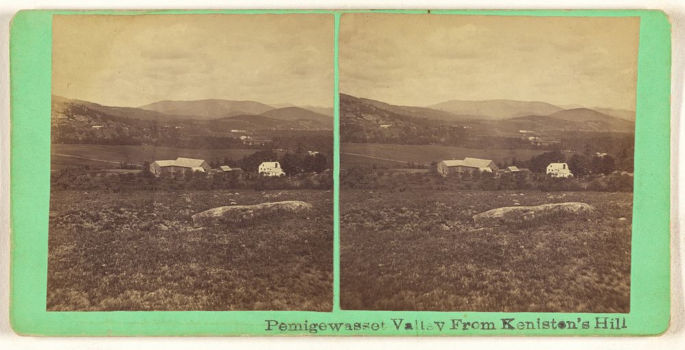 Pemigewasset Valley From Keniston's Hill. [New Hamsphire]