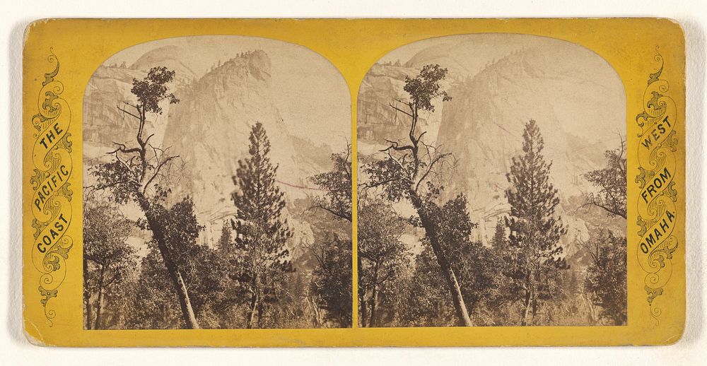 North Dome of Washington Column, near view [Yosemite, California] by A J Russell