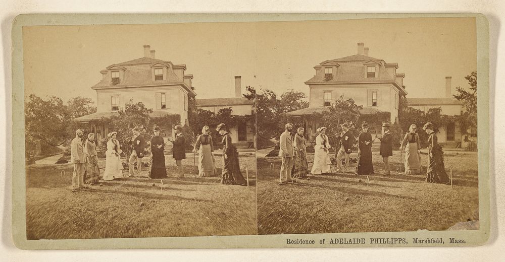 Residence of Adelaide Phillipps, Marshfield, Mass. by Martin Chandler