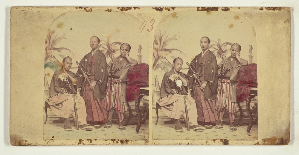 Members of the First Japanese Diplomatic Mission to the United States by Charles DeForest Fredricks
