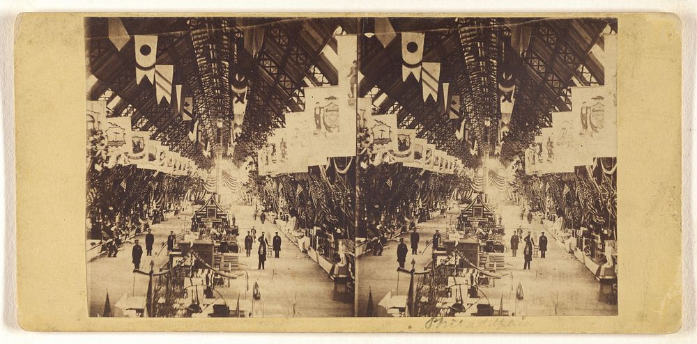 Great Central Fair, Philadelphia, June, 1864. No. 1. Union Avenue. by Alphonso   Watson
