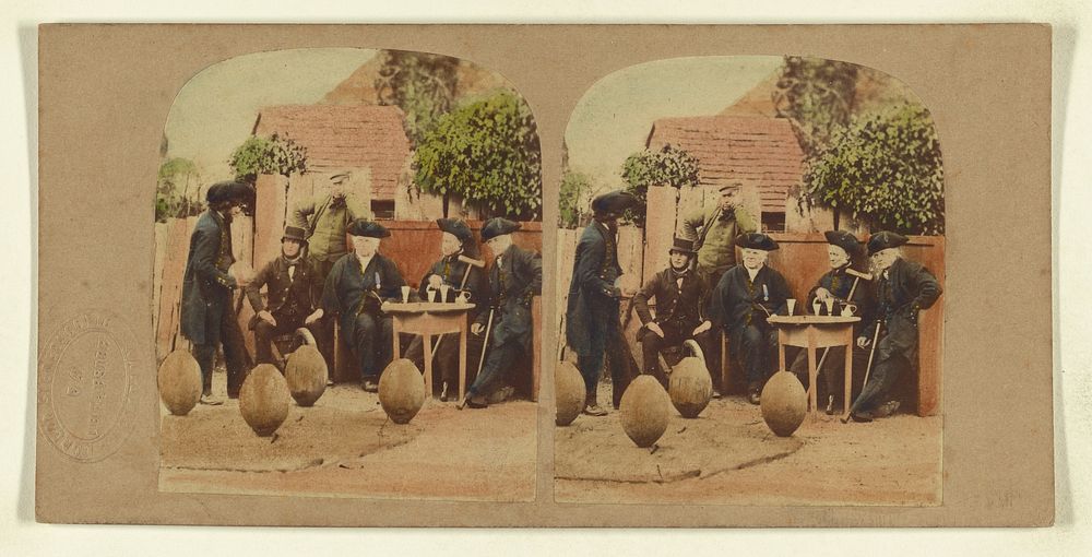 Greenwich Pensioners by London Stereoscopic and Photographic Company
