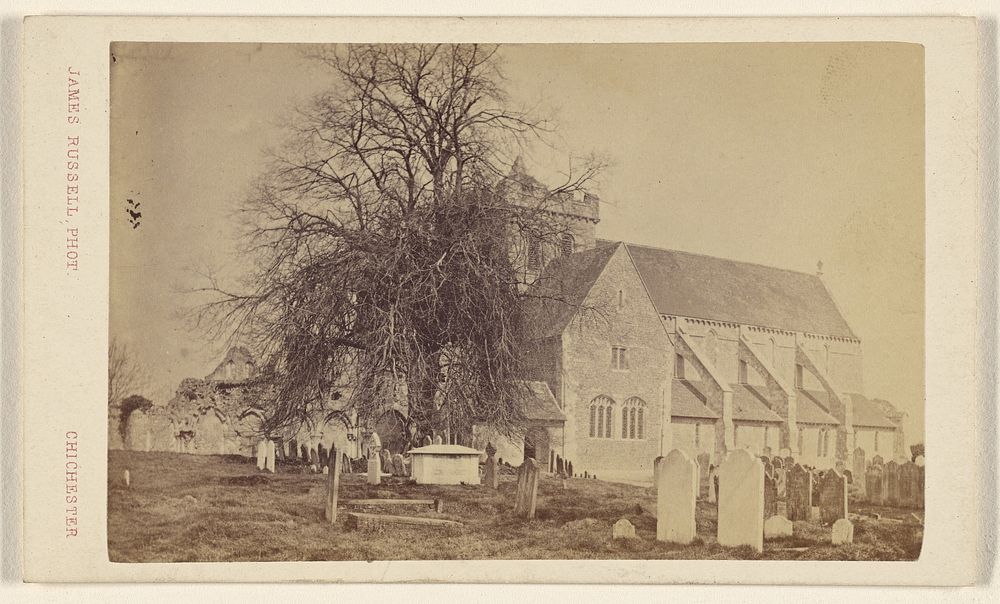 Boxgrove church near Chichester. 20 April 66. by James Russell