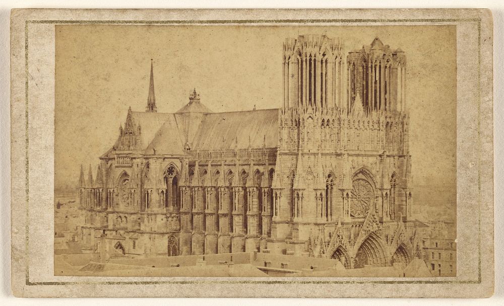 Cathedral at Reims by Borderia