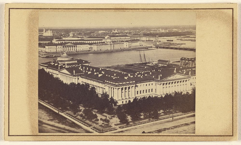 Admiralty Building, Saint Petersburg by Alfred Lorens